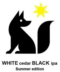 WHITE cedar BLACK ipa Summer Edition 33cl